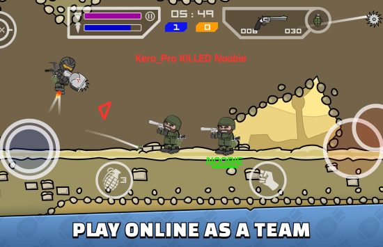 Game screenshot Mini Militia mod apk