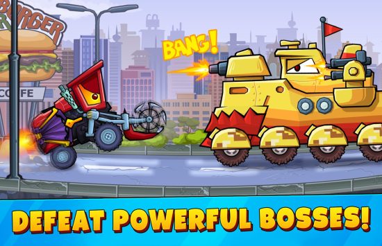 Car Eats Car 3 mod apk Game screenshot Car Eats Car 3 mod apk