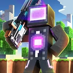 Download file Cops N Robbers - 3D Pixel Craft Gun Shooting Games