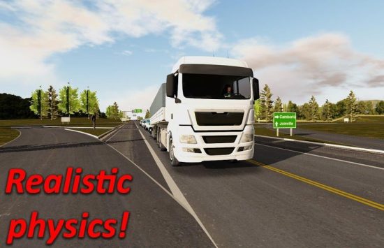 Download Heavy Truck Simulator Game screenshot Heavy Truck Simulator mod apk