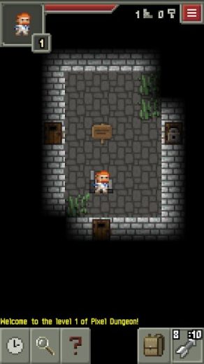 Pixel Dungeon Game screenshot Pixel Dungeon (many)