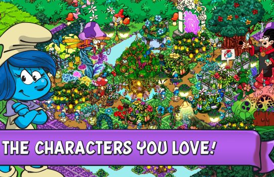 Game screenshot Smurfs Village apk