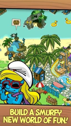 Game Smurfs' Village Game screenshot Smurfs Village (Money)