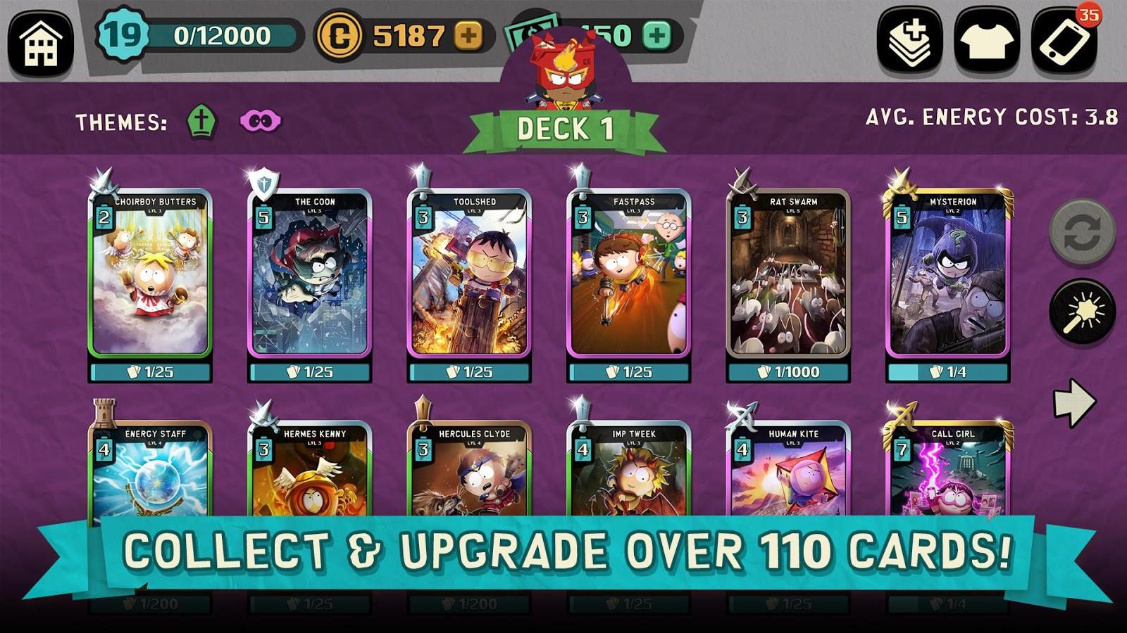 Game screenshot South Park Phone Destroyer apk Game screenshot South Park Phone Destroyer apk