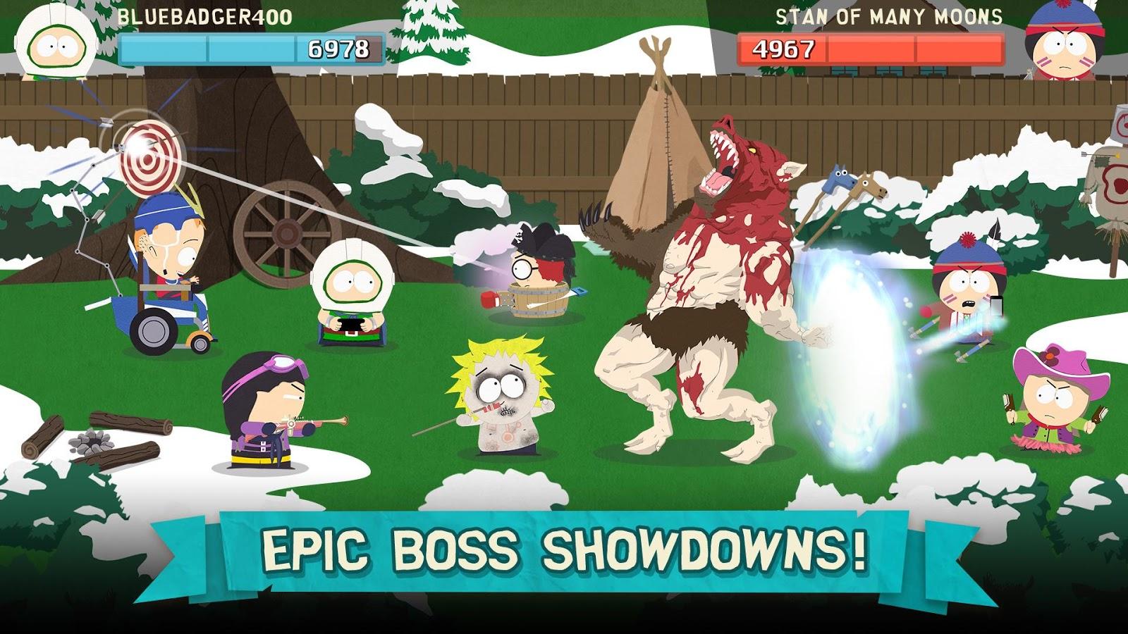 Game screenshot South Park Phone Destroyer cheats Game screenshot South Park Phone Destroyer cheats