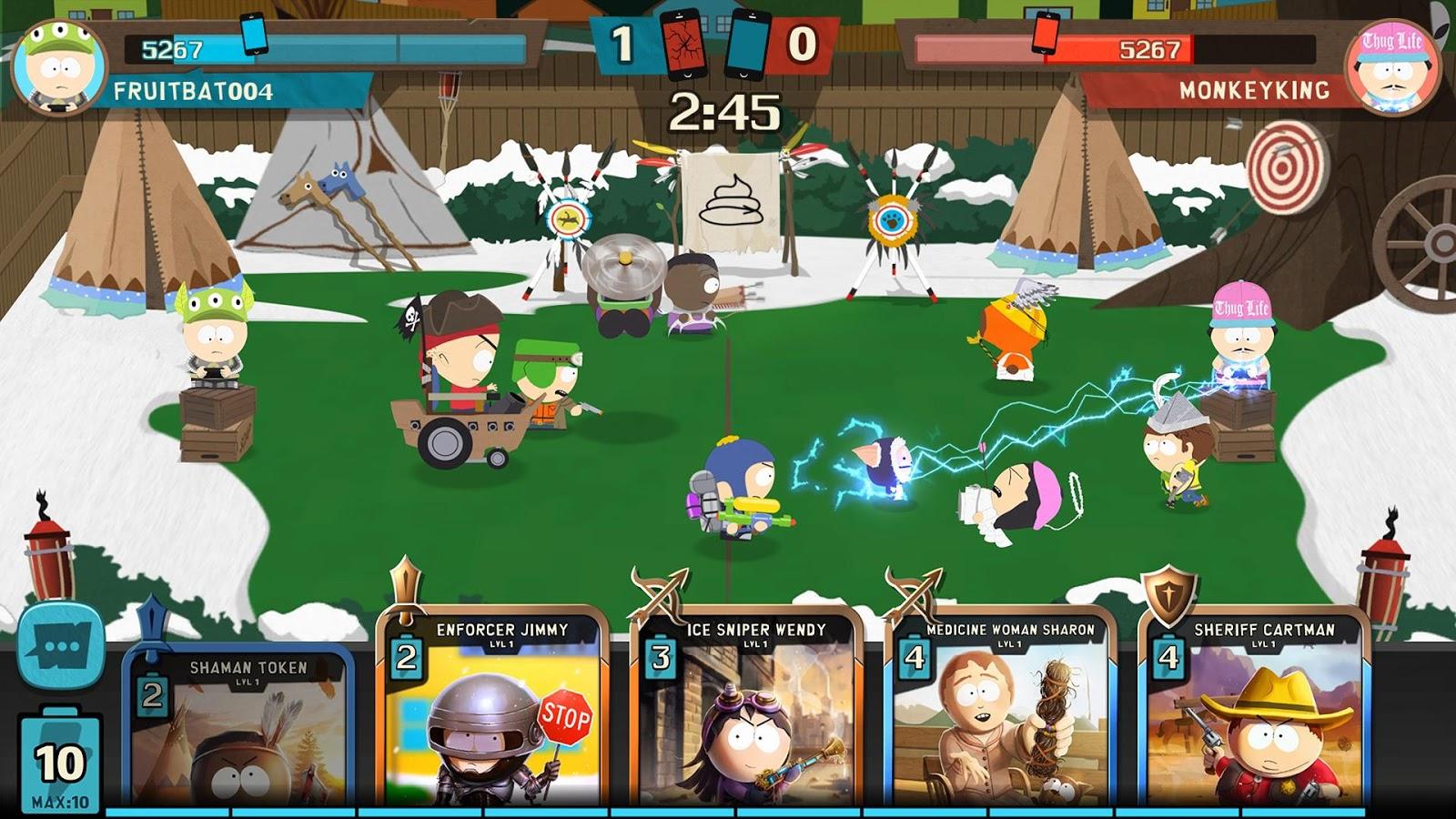Game screenshot South Park Phone Destroyer cracked Game screenshot South Park Phone Destroyer cracked