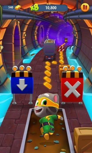 Talking Tom Gold Run Game screenshot Talking Tom Gold Run (Money)