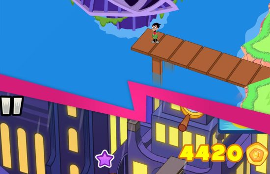 Teen Titans hacked Game screenshot Teen Titans hacked