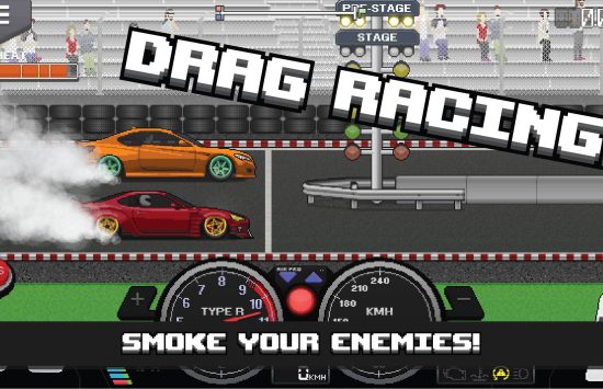 Game screenshot Pixel car racer mod apk