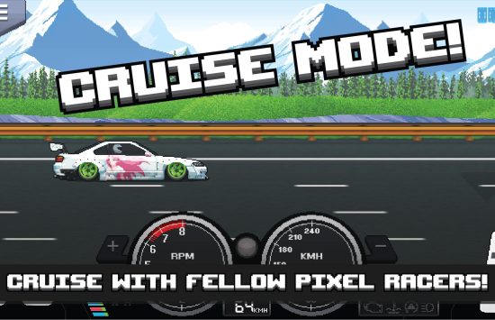 Game screenshot Pixel car racer hacked