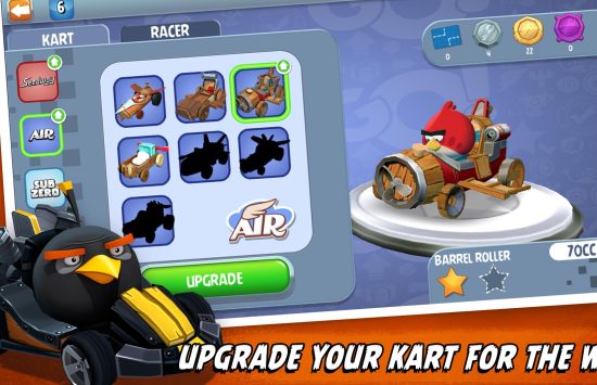 Angry Birds Go! unblocked Game screenshot Angry Birds Go! unblocked