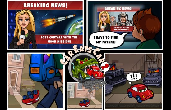 Car Eats Car 2 mod Game screenshot Car Eats Car 2 mod