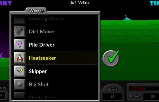Game screenshot Pocket Tanks apk