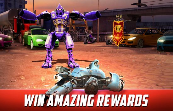 Real Steel World Robot Boxing hacked Game screenshot Real Steel World Robot Boxing hacked