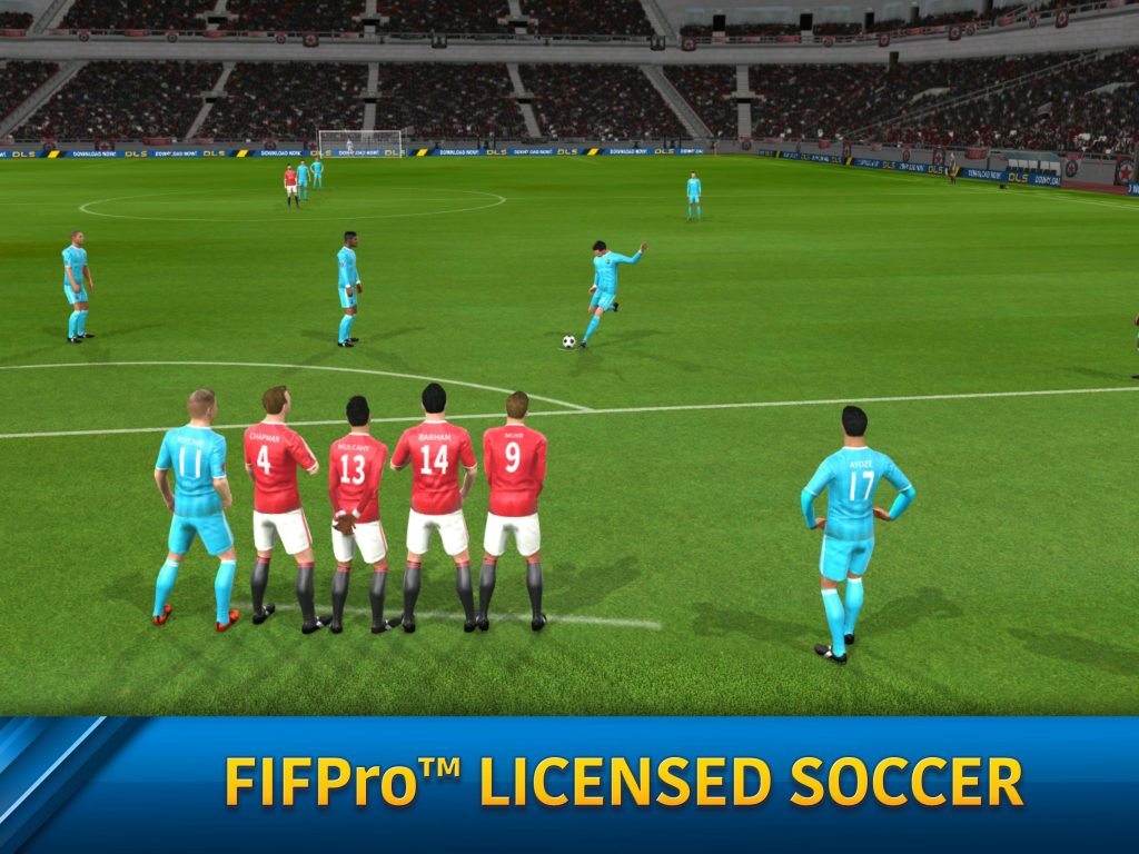 Download Dream League Soccer 2019 v6.14 APK + MOD (Unlimited Money)