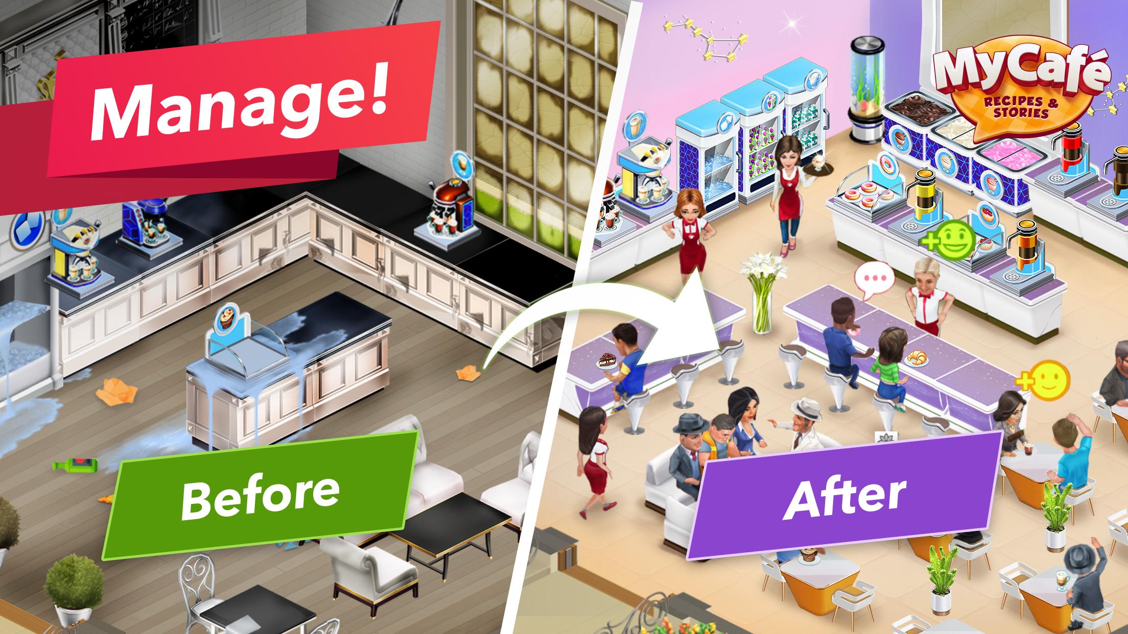 Game screenshot My Cafe mod Game screenshot My Cafe mod