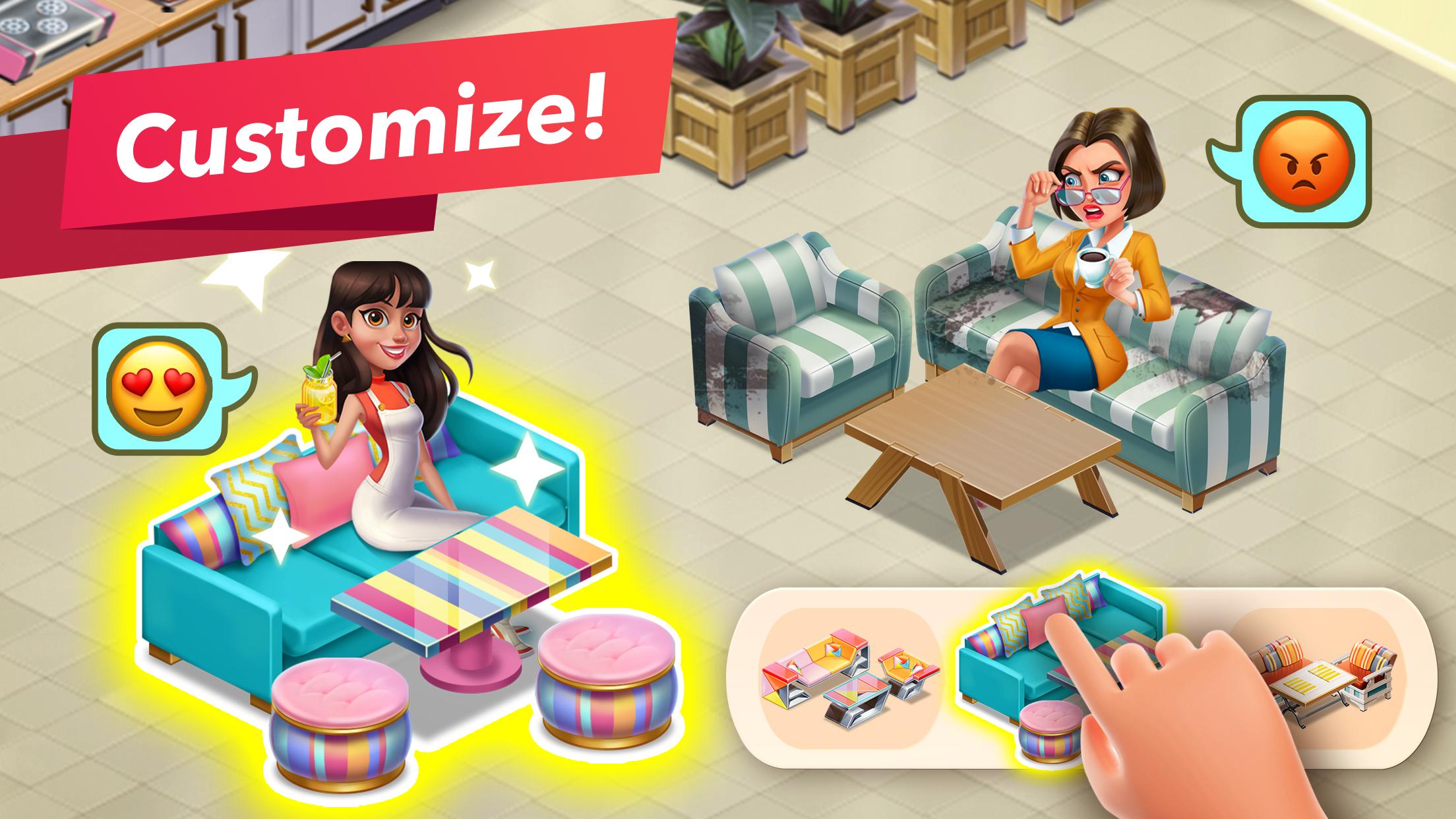 Game screenshot My Cafe hacked Game screenshot My Cafe hacked