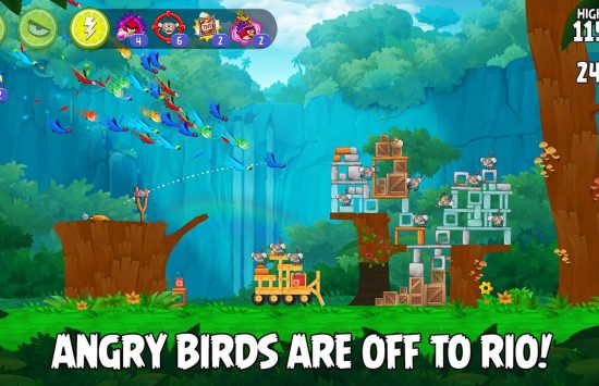Game screenshot Angry Birds Rio hacked