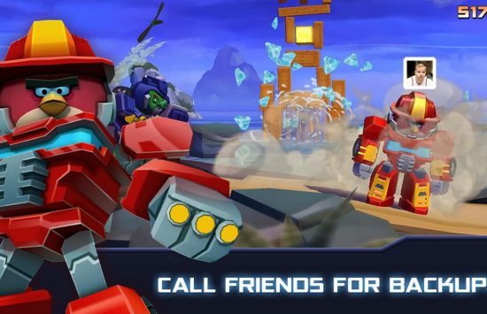 Angry Birds Transformers mod Game screenshot Angry Birds Transformers mod