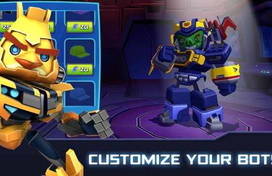 Angry Birds Transformers hacked Game screenshot Angry Birds Transformers hacked
