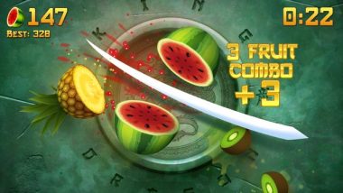 Juego Fruit Ninja Captura de pantalla del juego Fruit Ninja mod apk