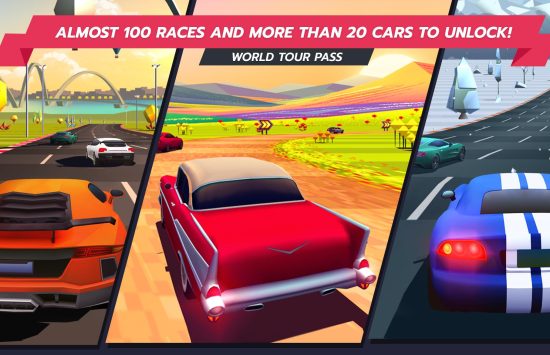 Horizon Chase mod Game screenshot Horizon Chase mod