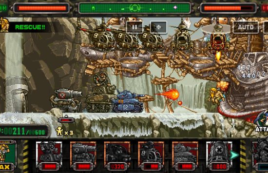 Game screenshot Metal Slug Attack cracked