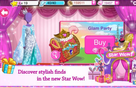 Star Girl hacked Game screenshot Star Girl hacked
