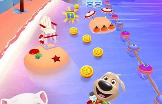 Talking Tom Jetski 2 mod Game screenshot Talking Tom Jetski 2 mod