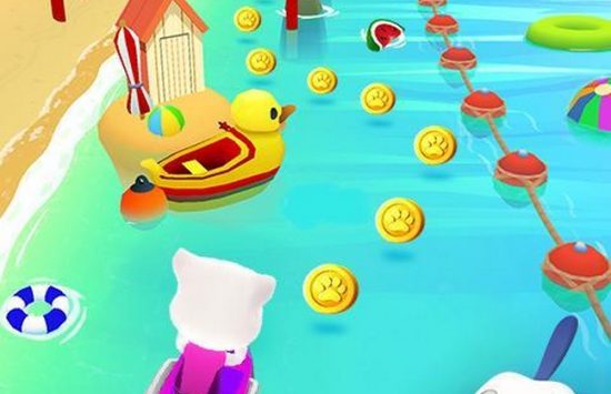 Talking Tom Jetski 2 apk Game screenshot Talking Tom Jetski 2 apk