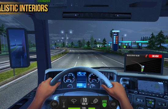 Truck Simulator 2018 hacked Game screenshot Truck Simulator 2018 hacked