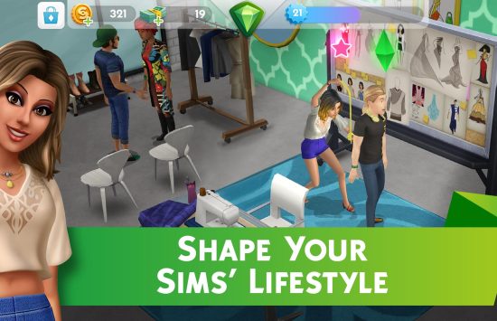 The Sims Mobile apk Game screenshot The Sims Mobile apk