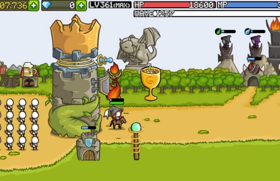 Grow Castle unblocked Game screenshot Grow Castle unblocked