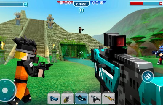Blocky Cars Online mod Game screenshot Blocky Cars Online mod