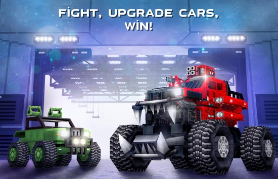 Blocky Cars Online hacked Game screenshot Blocky Cars Online hacked