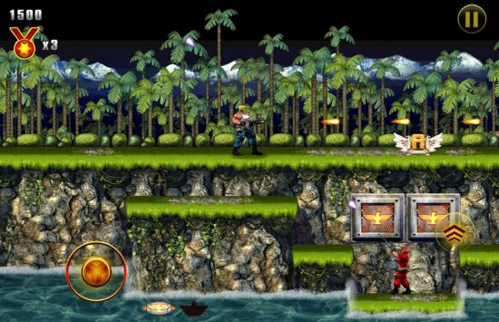 Contra Evolution cheats Game screenshot Contra Evolution cheats