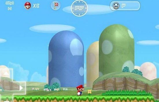 Super Mario 2 HD mod Captura de tela do jogo Super Mario 2 HD