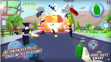 Download Dude Theft Wars Game screenshot Dude Theft Wars (Money)