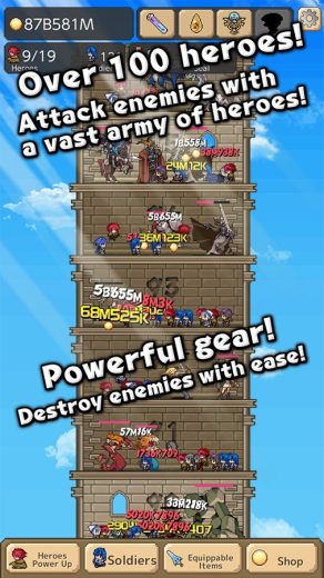 Tower of Hero Apk Download Android screenshot 2 Tower of Hero screenshot 2