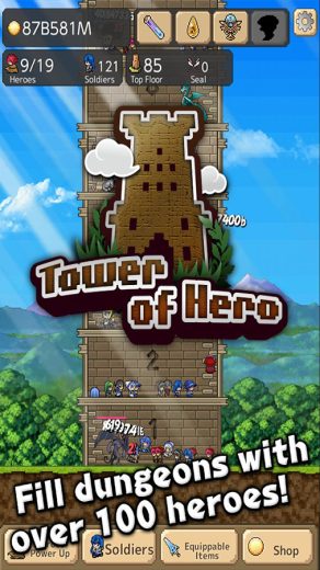 Tower of Hero Apk Download Android screenshot 1 Tower of Hero screenshot 1