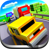 Blocky Highway: Traffic Racing Image Blocky Highway: Traffic Racing