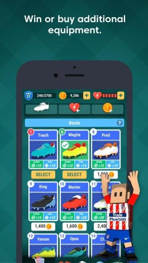 Tiny Striker LaLiga 2019 - Soccer Game Apk Download for Android screenshot 3 Tiny Striker LaLiga 2019 screenshot 3
