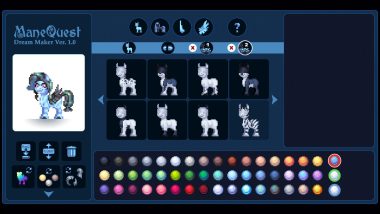 ManeQuest: Pony Dream Maker Game screenshot ManeQuest