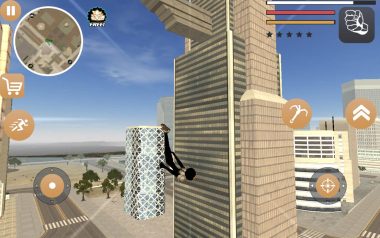 Stickman Rope Hero 2 game screenshot Stickman Rope Hero 2 Android