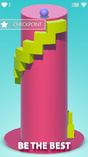 Fall Ball : Addictive Falling for Android - APK Download screenshot 2 Fall Ball : Addictive Falling screenshot 2