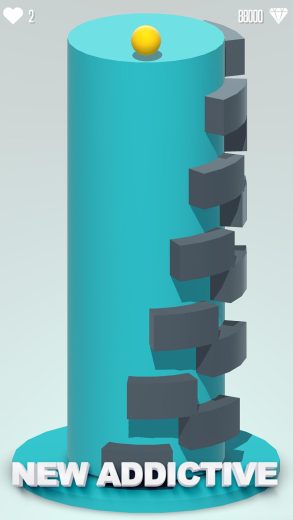 Fall Ball : Addictive Falling for Android - APK Download screenshot 1 Fall Ball : Addictive Falling screenshot 1
