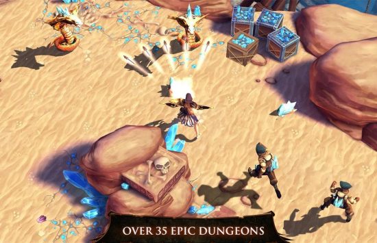 Dungeon Hunter 4 mod apk Game screenshot dungeon hunter 4 mod apk