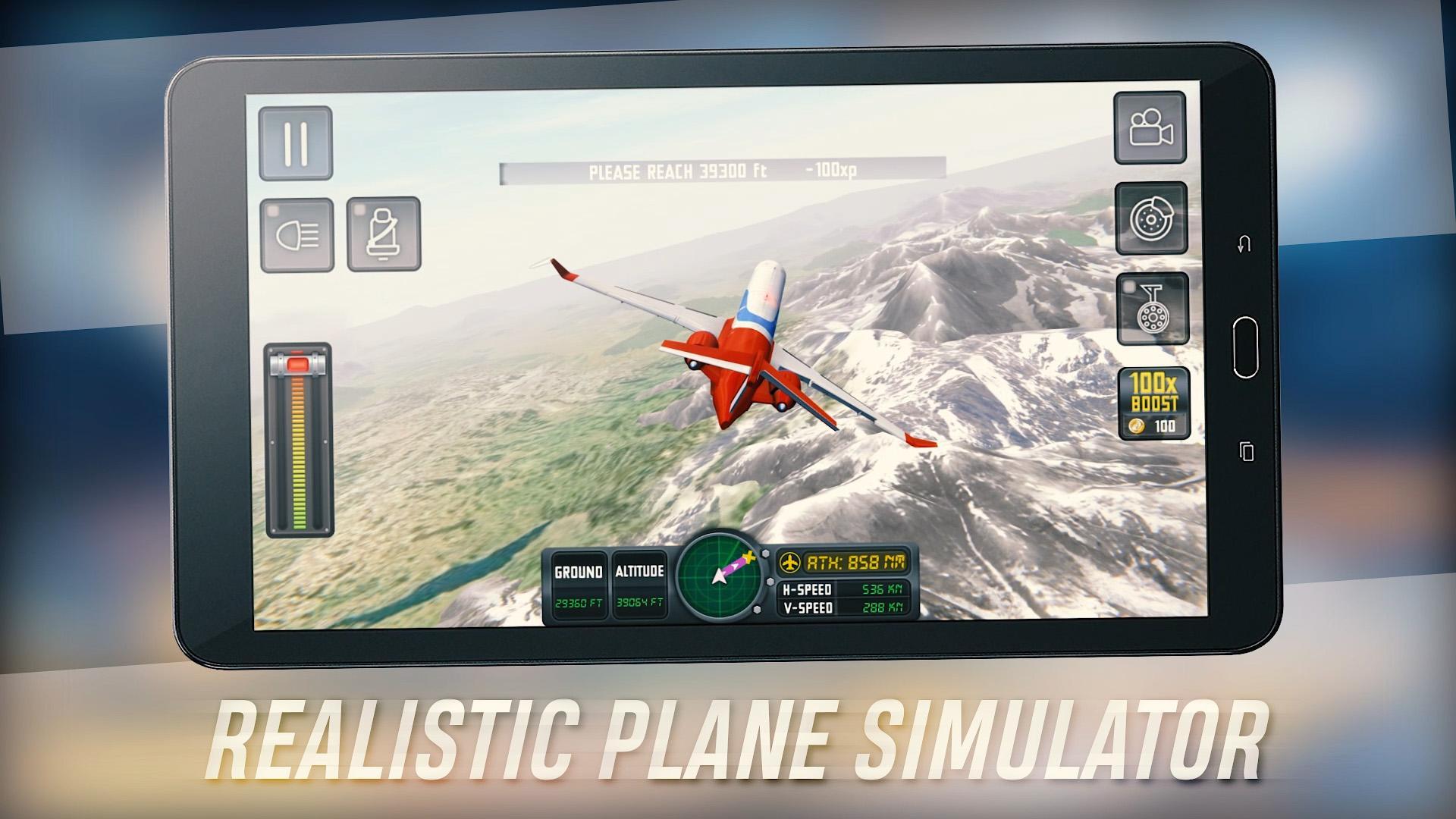 Game screenshot Flight Sim 2018 mod apk Game screenshot Flight Sim 2018 mod apk
