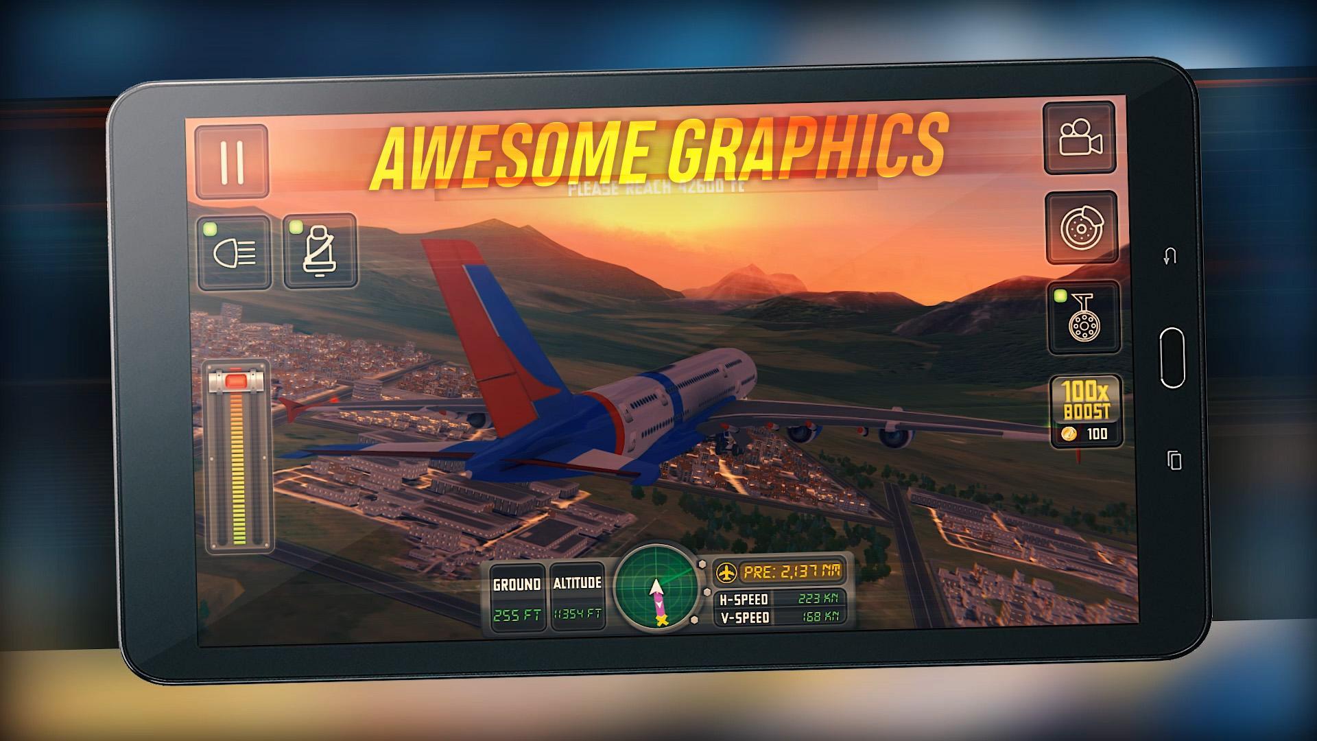 Game screenshot Flight Sim 2018 cheats Game screenshot Flight Sim 2018 cheats