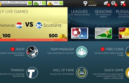 Stickman Soccer cracked Game screenshot Stickman Soccer cracked